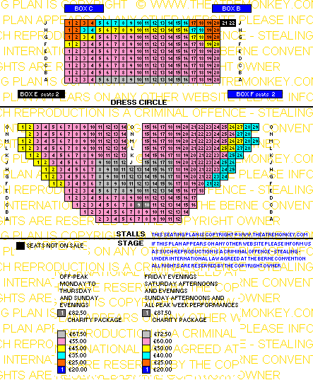 Duchess Theatre Prices Seating Plan